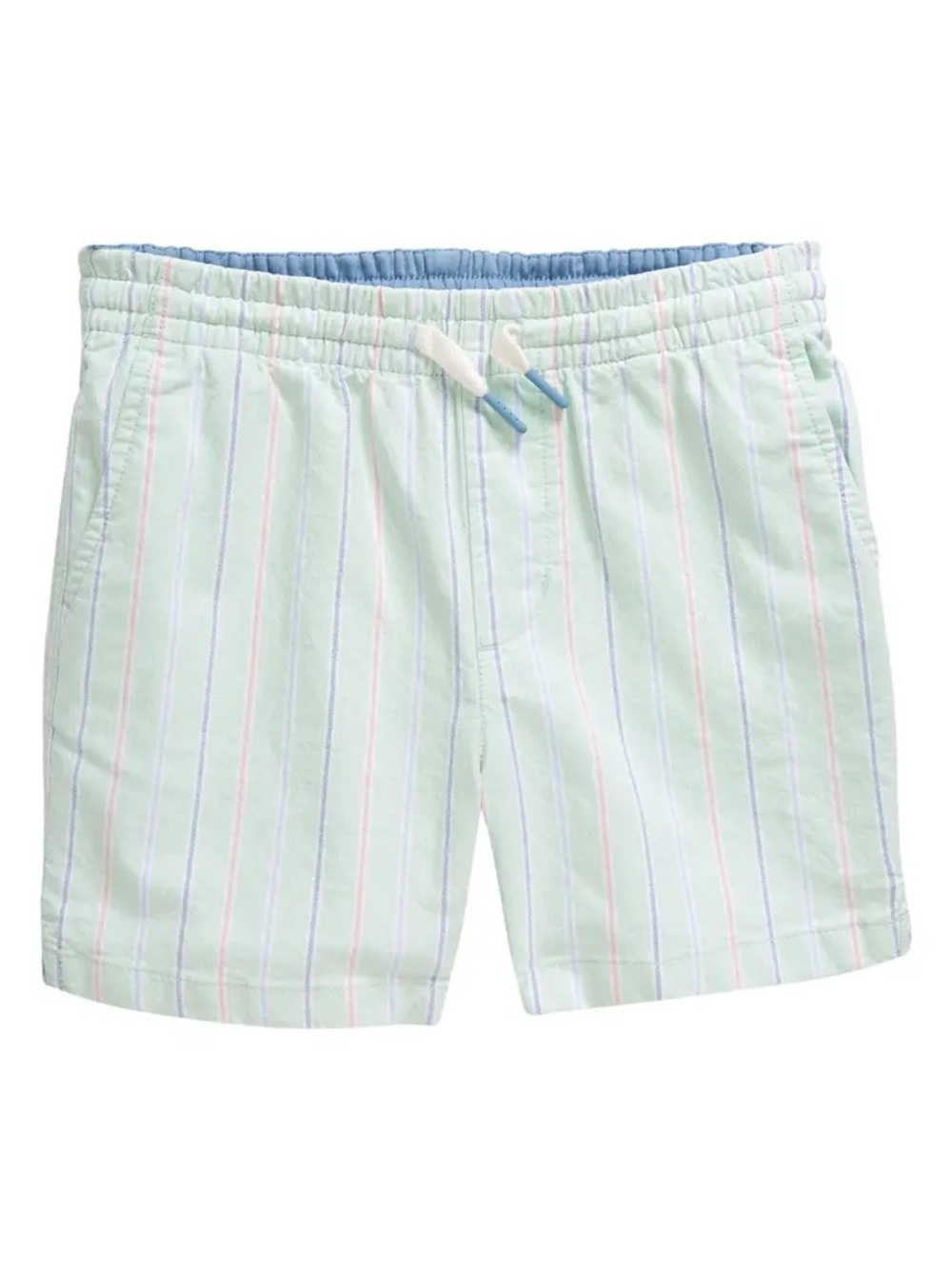 Vineyard vines Kids' Stripe Drawstring Stretch Oxford Shorts size 4T